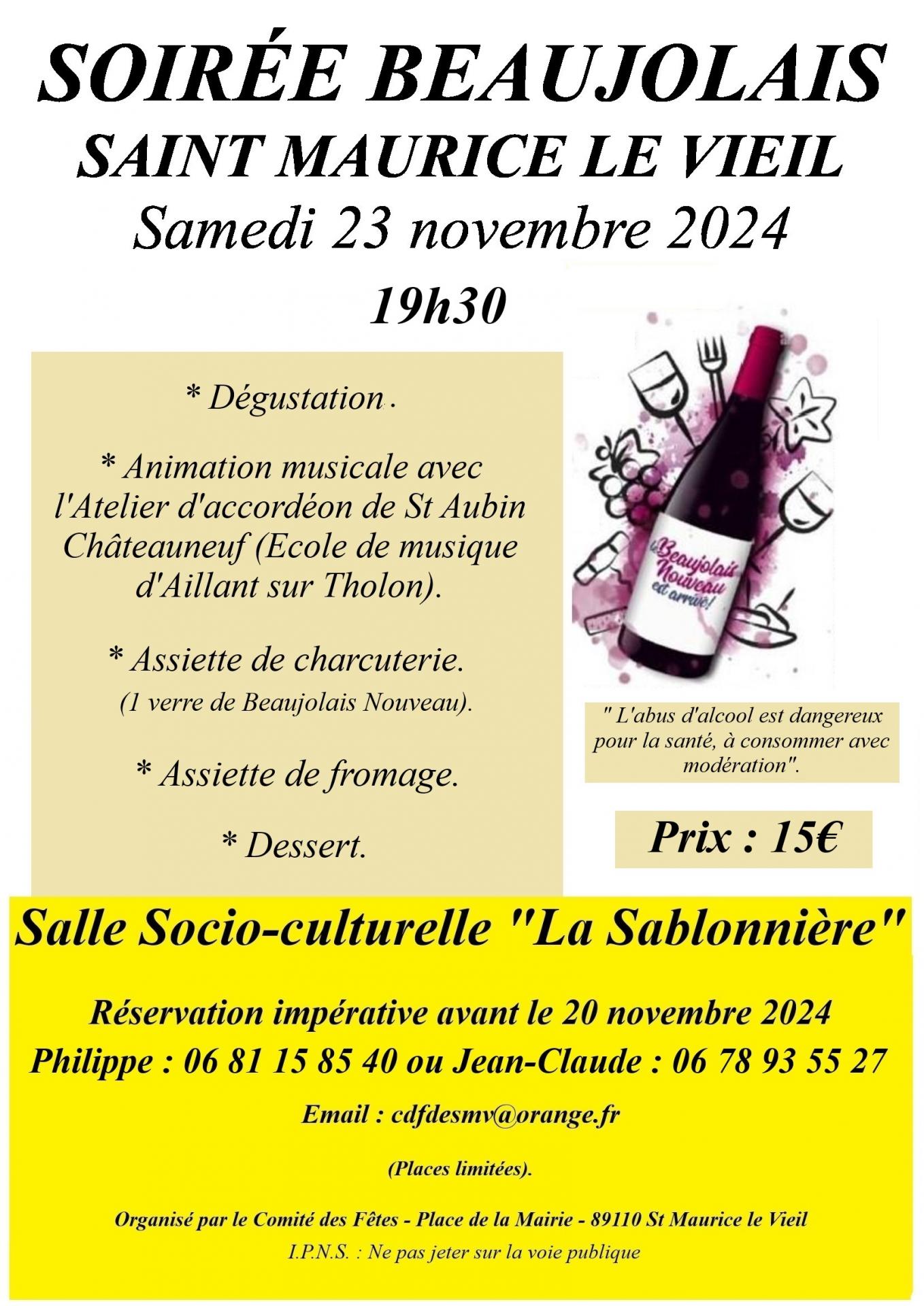 SOIRÉE BEAUJOLAIS