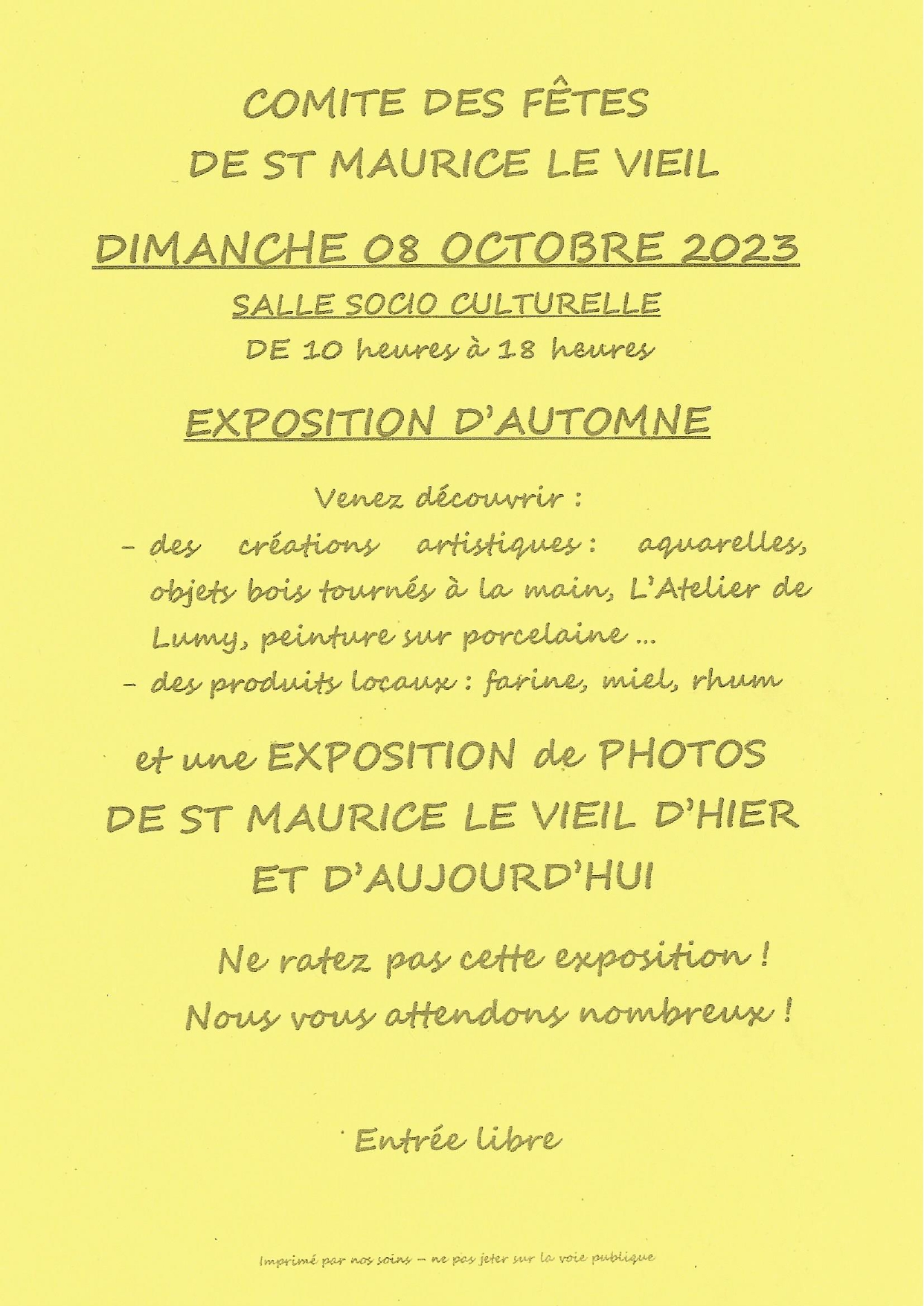 Expo d'automne